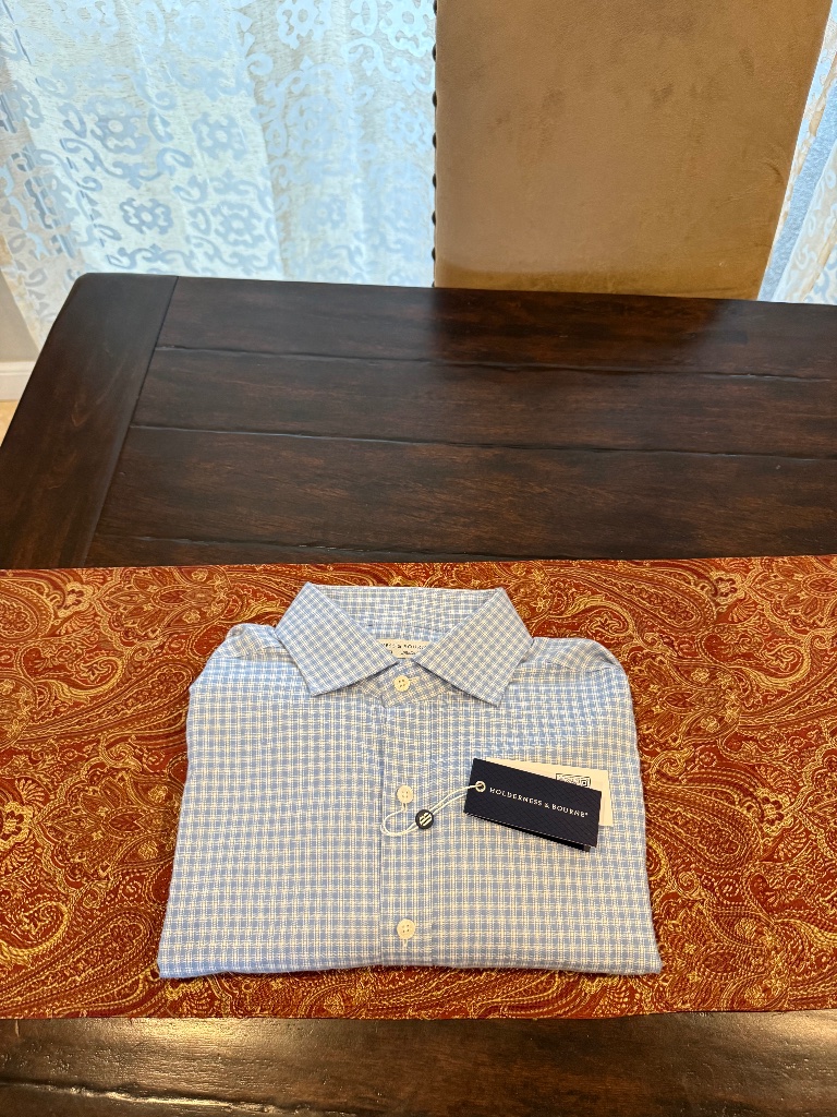 Holderness & Bourne Men's Xl Bedford The Mccoll Shirt Msrp $155